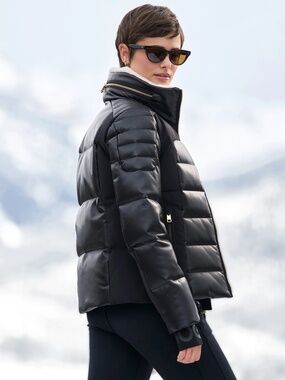 Bogner Ilana Sport Leather Ski Jacket